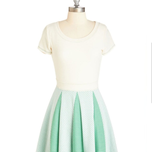 Modcloth Dresses & Skirts - Connecting the dots dress